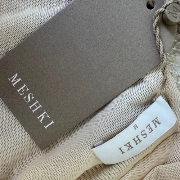 NWT MESHKI Blakely Halter Sequin Maxi Dress SZ M - Picture 7 of 14